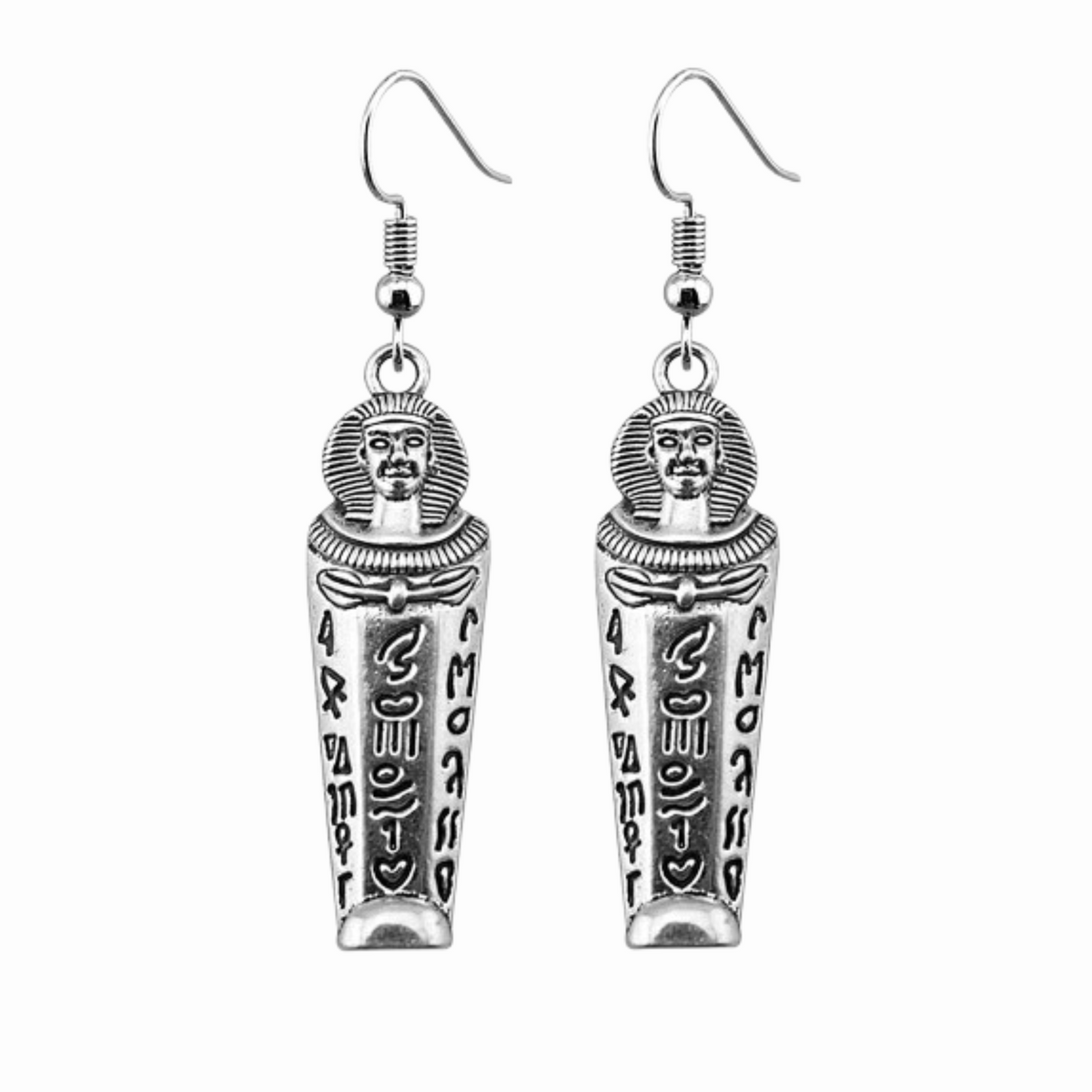 Boucles D’Oreilles Du Pharaon - Vendu par paire / Argent