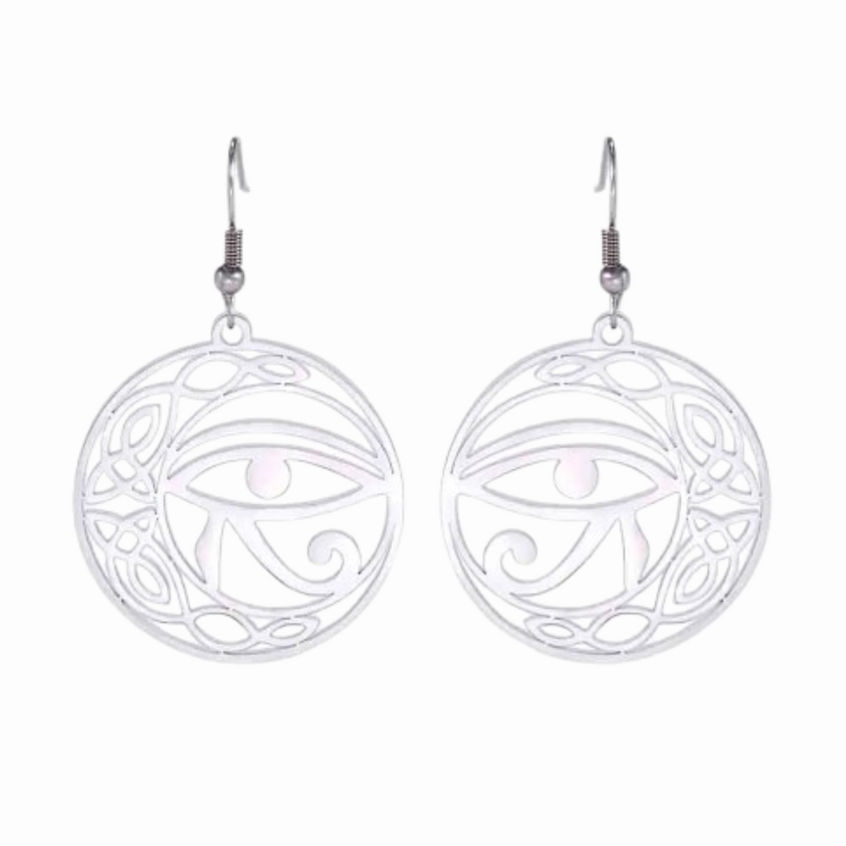 Boucles D’Oreilles Femme Horus - Vendu par paire / Argent