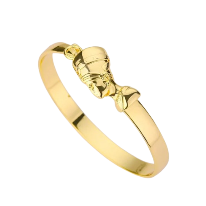 Bracelet Néfertiti Egypte - Unique / Or