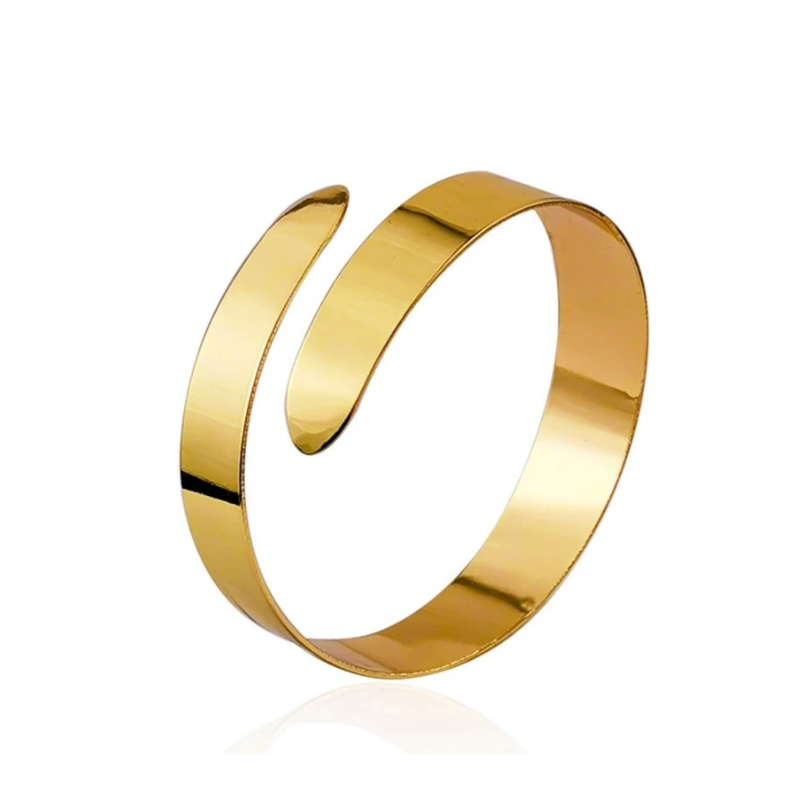 Bracelet Tour De Bras Ajustable - 8.5cm / Or