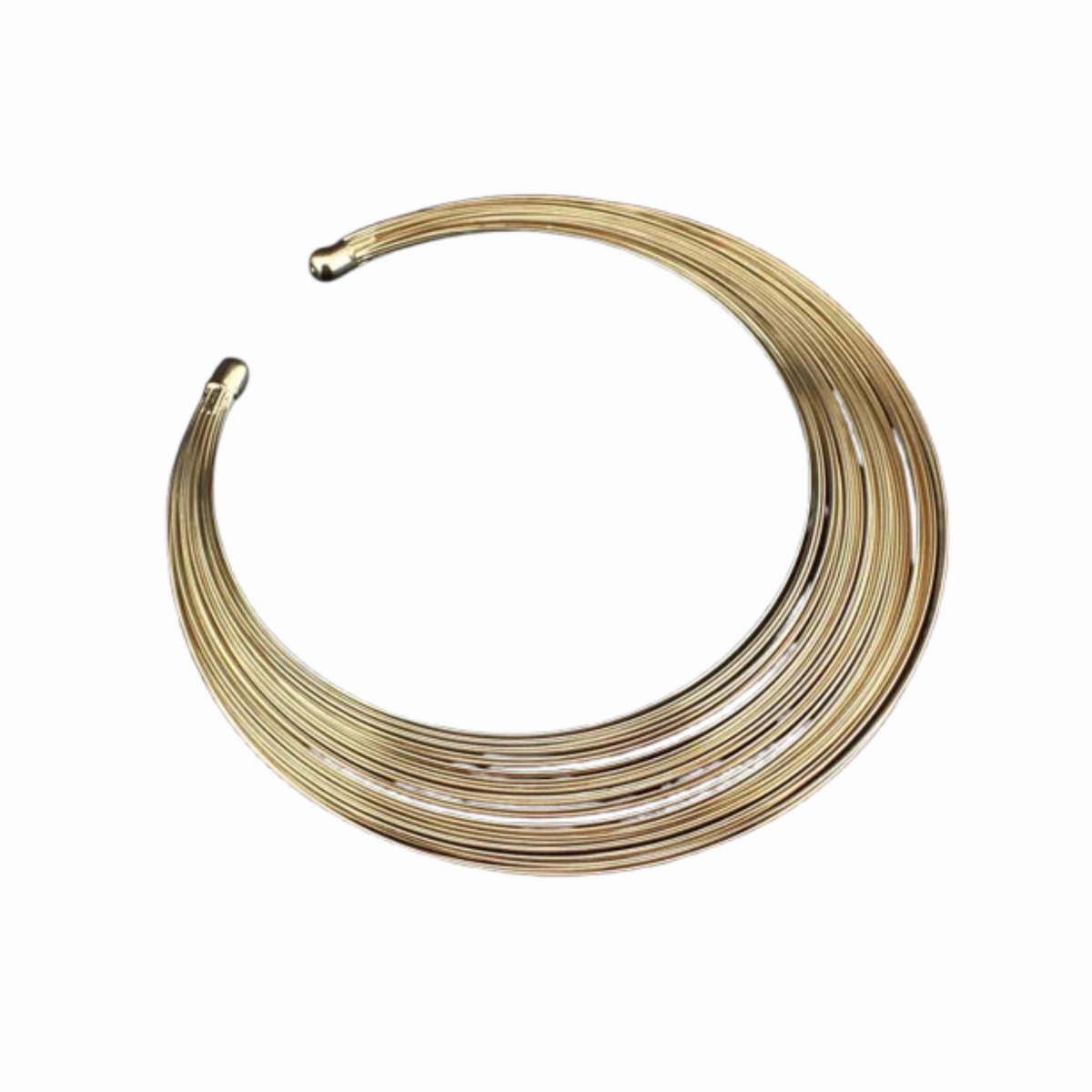 Collier Ras Du Cou Femme | Or - 35cm