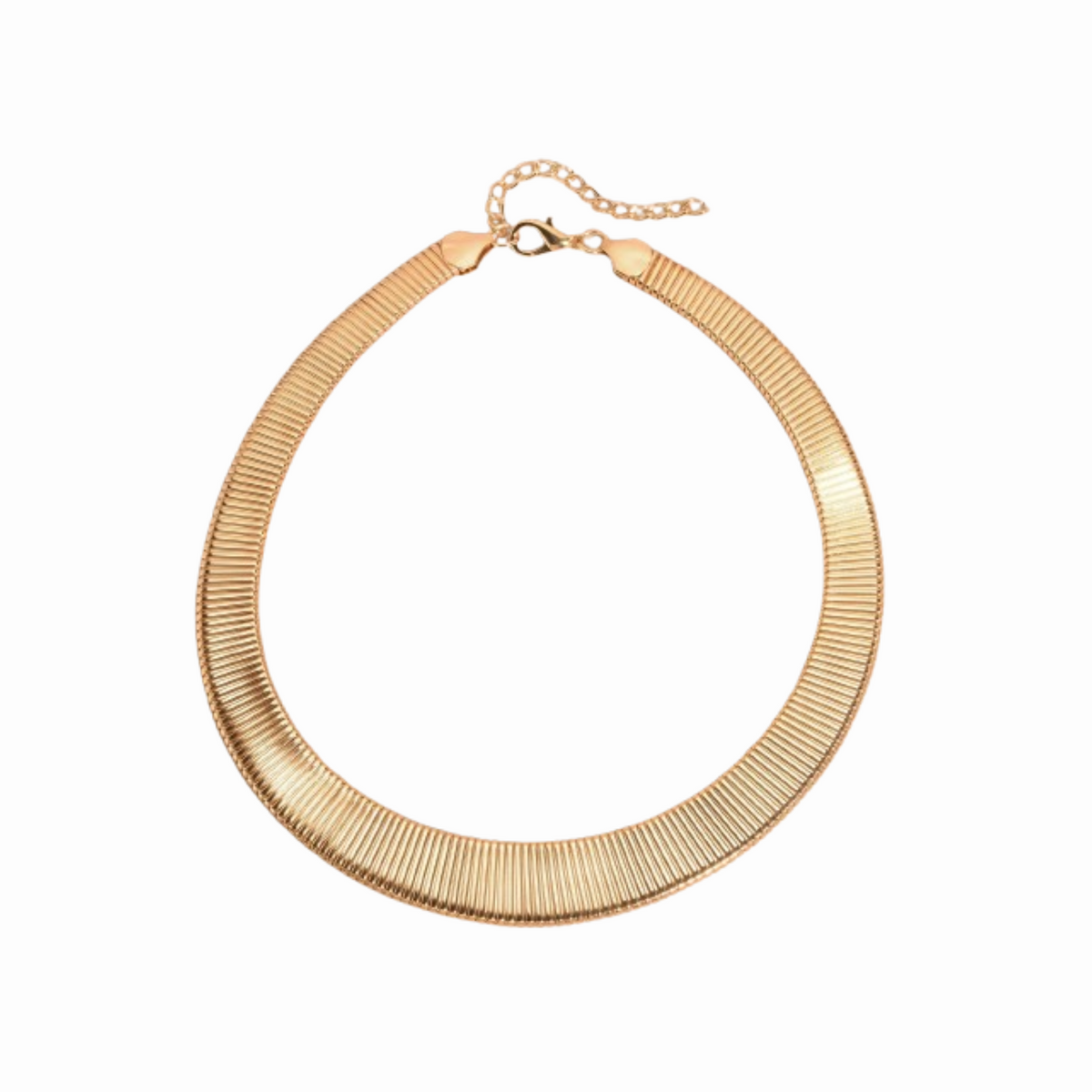 Plastron collier femme - Or / 55cm