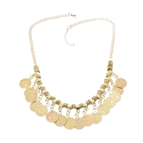 Plastron Argenté / Or - 48cm