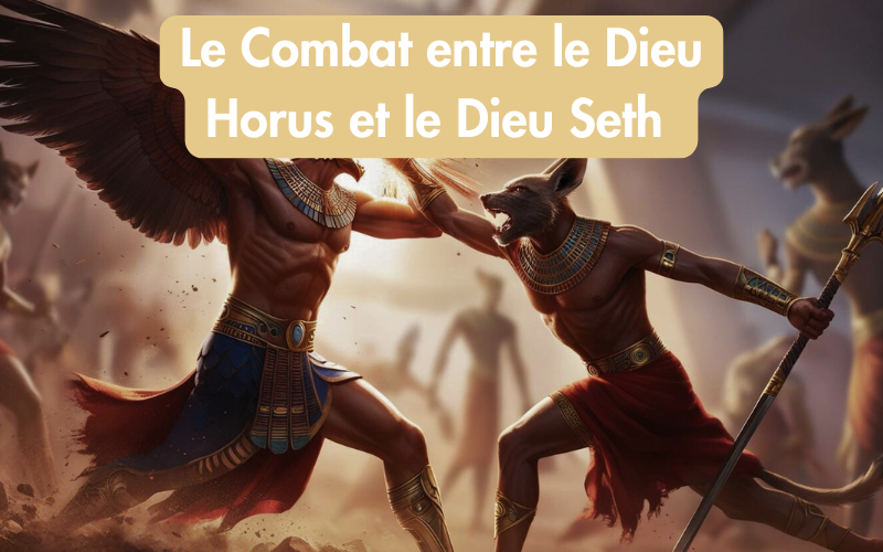 Le Combat entre le Dieu Horus et le Dieu Seth