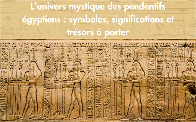 Pendentifs Egyptiens