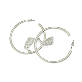 Boucle D’Oreille Néfertiti - Vendu par paire / Argent