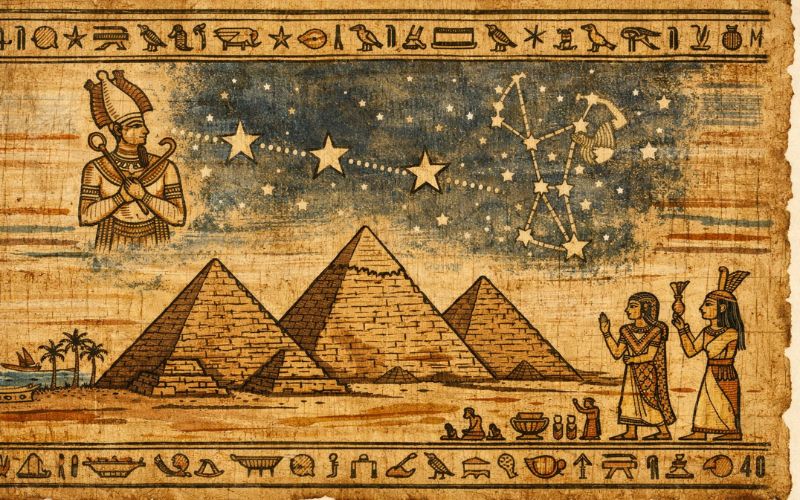 Alignement Des Pyramides Avec Les Etoiles