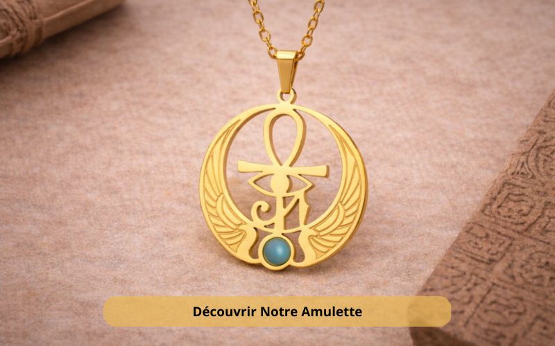 Amulette Pendentif Croix De Vie