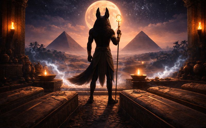 Anubis Gardien Des Morts