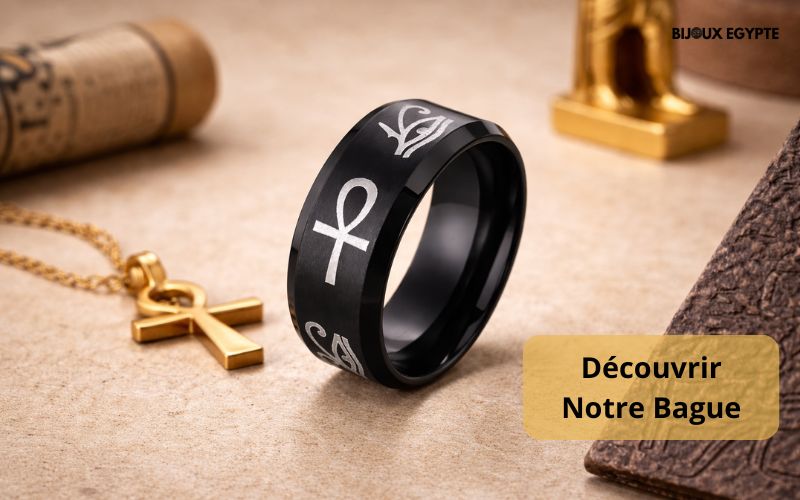 Bague Croix De Vie Egyptienne