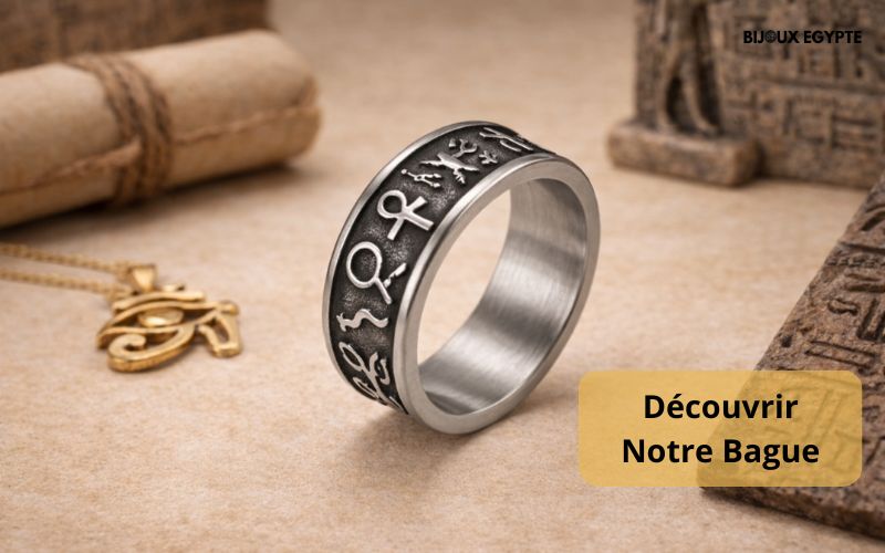 Bague Homme Egyptiene