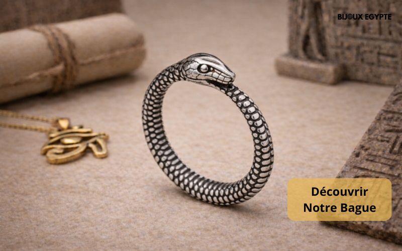 Bague Serpent Egyptien