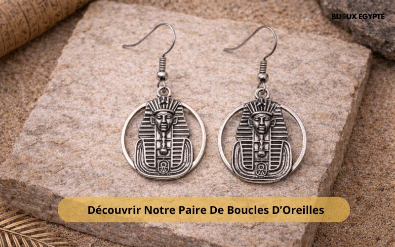 Boucles D'Oreilles Pharaon