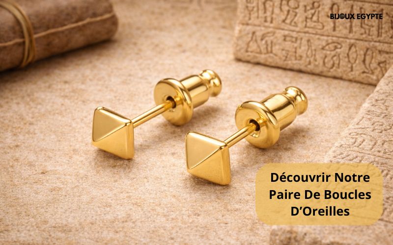 Boucles D'Oreilles Pyramide