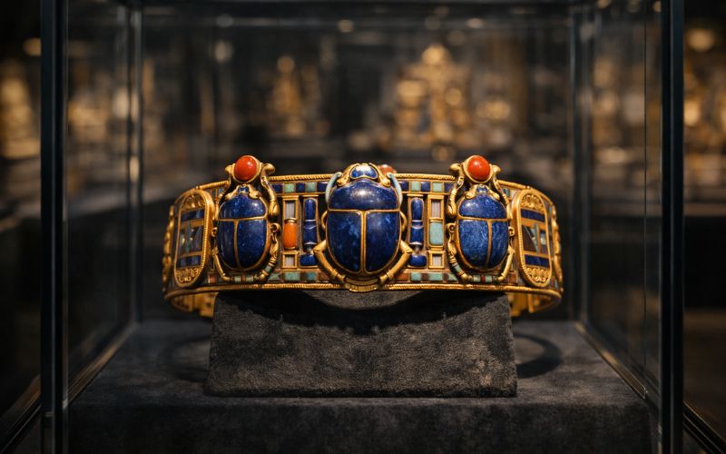 Bracelet Scarabee Egyptien