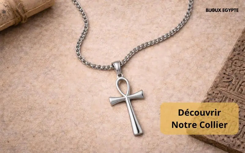 Collier Croix Égyptienne