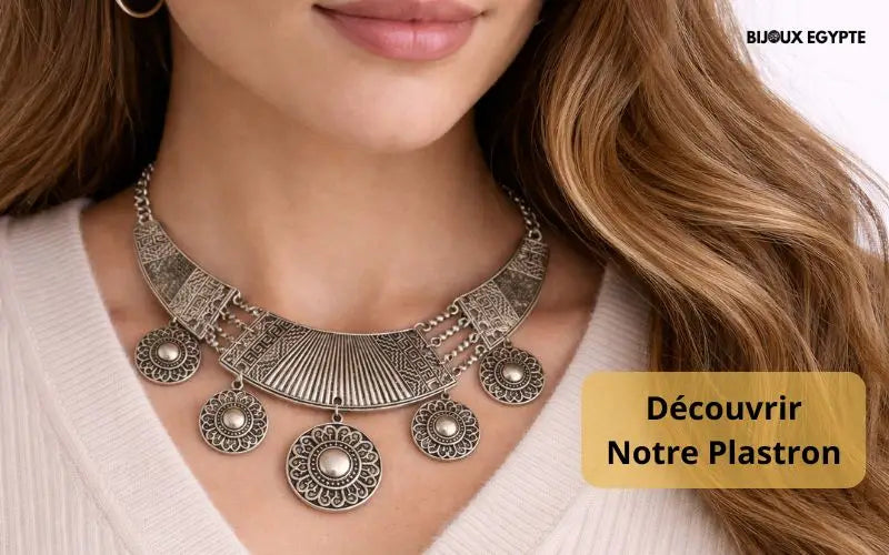 Collier Plastron Egyptien