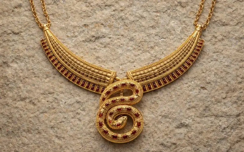 Collier Serpent Cléopatre
