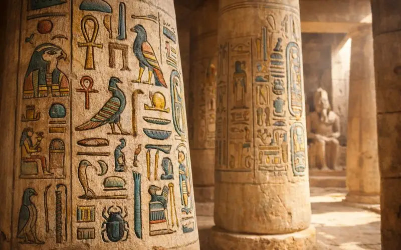 Hiéroglyphes Egypte Antique