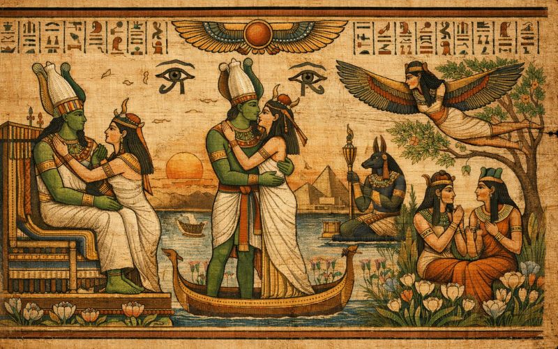 Histoire D'Amour Osiris Et Isis