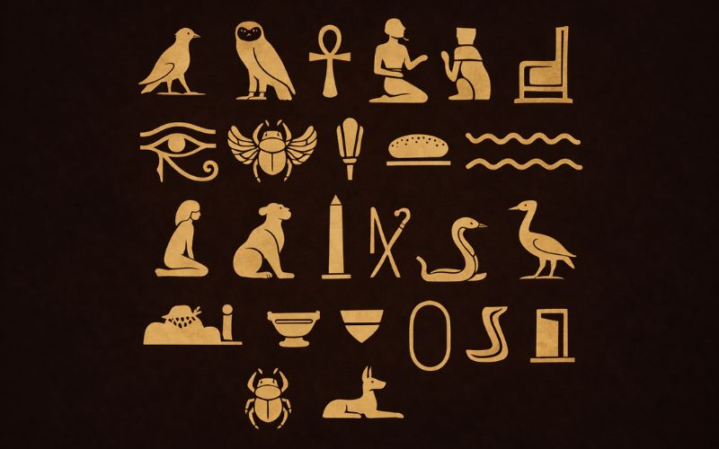 Liste Symboles Egyptiens