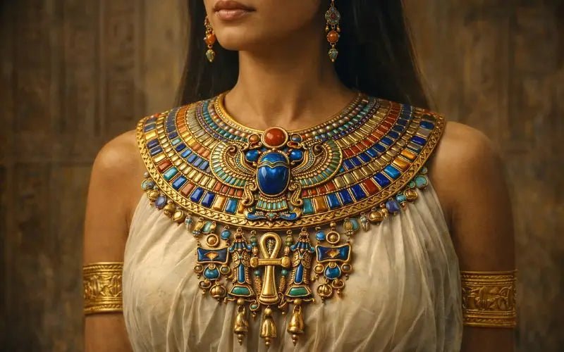 Pectoral Egyptien Femme