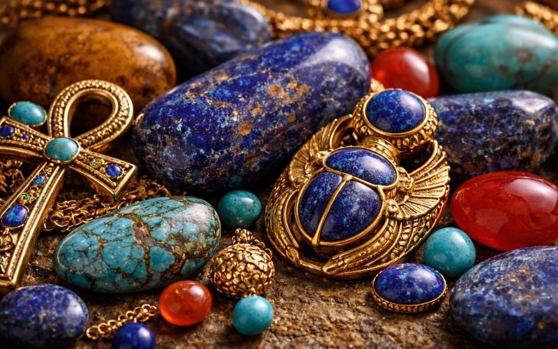 Pierres Et Bijoux Egyptiens