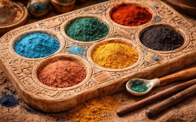 Pigments Cosmétique Egypte Antique