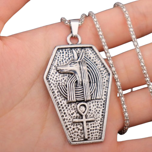 Amulette Ankh Collier - 60cm / Argent