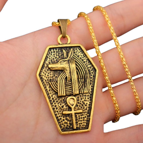 Amulette Ankh Collier - 60cm / Or