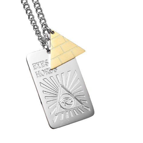 Amulette Bijou Talisman - 60cm / Argent