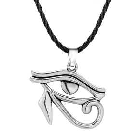 Amulette Collier Oeil D’Horus Argent - 60cm / Argent