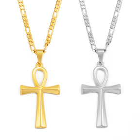 Amulette Croix De Ankh Bijoux Collier