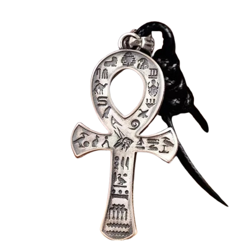 Amulette Croix De Vie Bijoux - 60cm / Argent