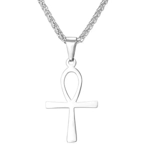 Amulette Pendentif Croix Homme Egyptienne - 50 à 55cm