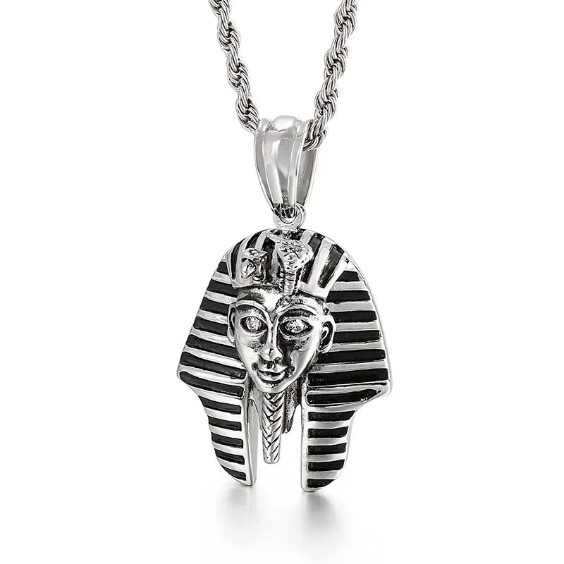 Amulette Pharaon - 50cm / Argent