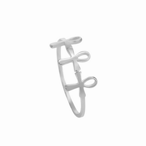 Bague Ankh Femme - Argent / 7