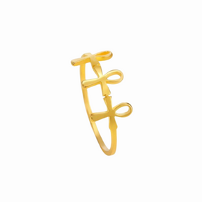 Bague Ankh Femme - Or / 7