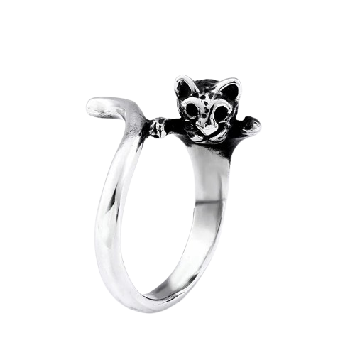 Bague Avec Chat