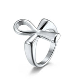 Bague Croix de Ankh Bijoux - 8 / Argent