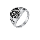 Bague De Protection Egyptienne - Argent / 7