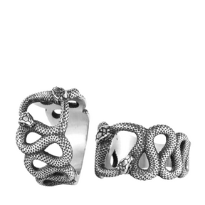 Bague Double Serpent