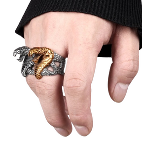 Bague en Forme de Serpent