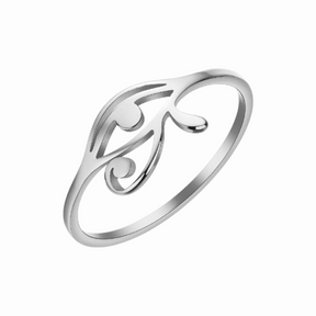 Bague Femme Oeil D’Horus - Argent / 7