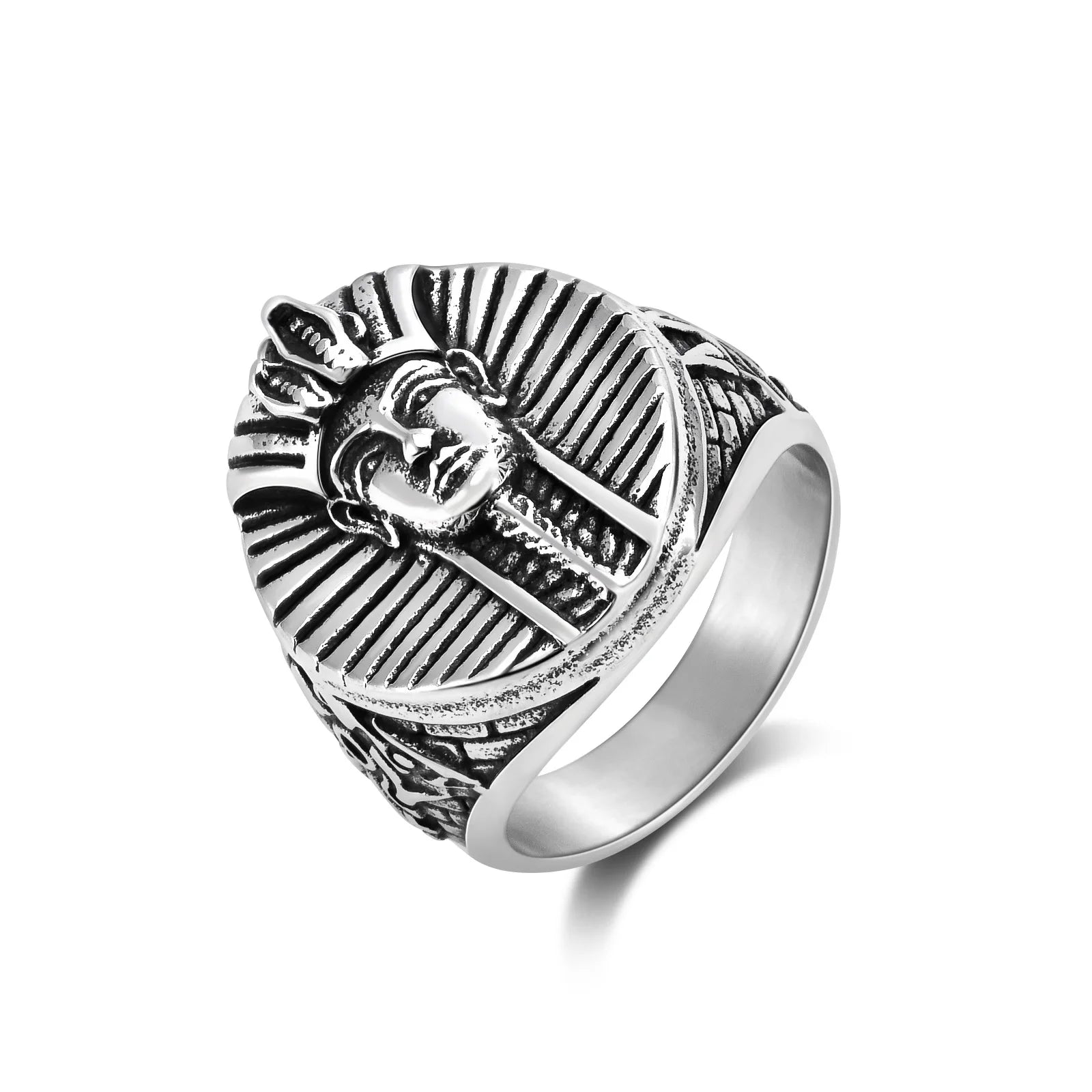 Bague Homme Pharaon - 7 / Argent