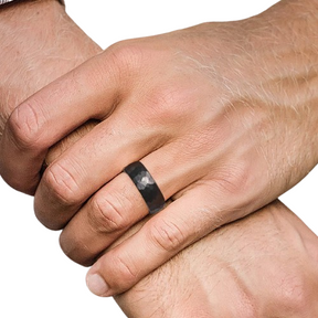 Bague Noir Homme