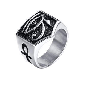 Bague Oeil Horus - Argent / 7