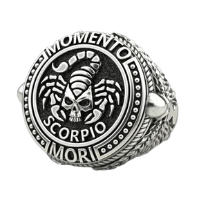 Bague Scorpion Acier