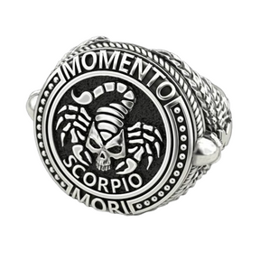 Bague Scorpion Acier - 7 / Argent