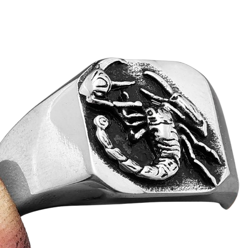 Bague Scorpion Argent